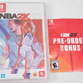 SWITCH★NBA 2K22 海外版 北米版★箱付・ソフト付