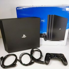 【中古品】SONY PS4 Pro 1TB CUH-7000BB01 ジェットブラック 〇YR-53259〇