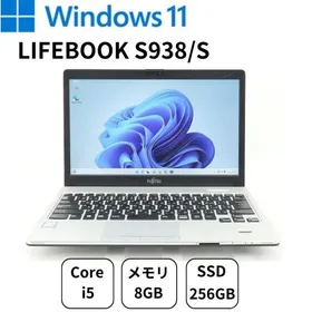 ★☆FUJITSU LIFEBOOK S938/S / メモリ12GB☆★ 楽天市場】中古美品 Fujitsu LIFEBOOK S938/S 13.3インチ フルHD