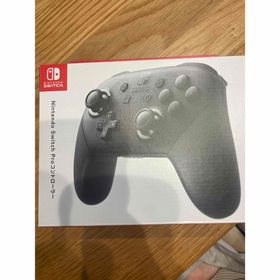 ニンテンドースイッチ(Nintendo Switch)の【美箱付】ジャンク品 プロコン 純正品 NintendoSwitch(家庭用ゲーム機本体)