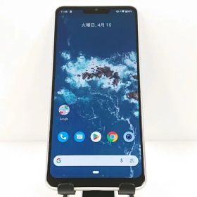 Android One X5 X5-LG Y!mobile ミスティックホワイト 送料無料 本体 c11575 【中古】