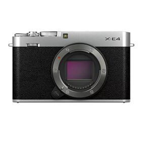 【中古】富士フイルム(FUJIFILM) ミラーレスデジタルカメラ X-E4 ボディ シルバー F X-E4-S
