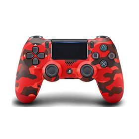 ワイヤレスコントローラー(DUALSHOCK 4) レッド・カモフラージュ【新品】