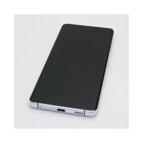 美品 SC-52B Galaxy S21 Ultra 5G ファントムシルバー 白ロム 本体 即日発送 土日祝発送OK あすつく