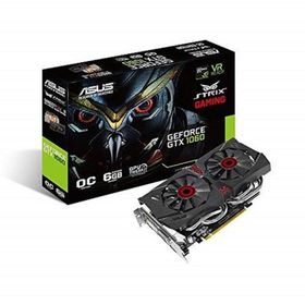 ASUS R.O.G. STRIXシリーズ NVIDIA GeForce GTX1060搭載ビデオカード オーバークロック メモリ6GB S