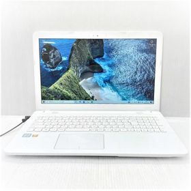 中古 ノートパソコン Asus VivoBook X541UA-W256G Corei3-6006u/8GB-MEM/256GB-SSD/DVDマルチ/15.6インチ/Windows10/WPS-Office