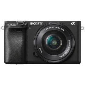【中古】（新古品） SONY(ソニー) APS-C ミラーレス一眼カメラ α6400 パワーズームレンズキット(同梱レンズ:SELP1650) ブラック ILCE-6400L B
