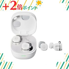 「+2倍ポイント・新品」オーディオテクニカ ATH-SQ1TW WH [ホワイト]4961310155162