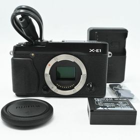 FUJIFILM ミラーレス一眼 X-E1 ボディ ブラック FX-X-E1B(ミラーレス一眼)