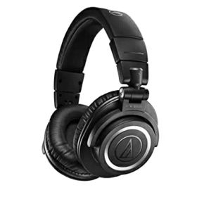 【中古】 オーディオテクニカ ATH-M50xBT2 ワイヤレスヘッドホン ヘッドホン Bluetooth 有線 ヘッドフォン 45mm大口径ドライバー AAC LDAC 低遅延モード ビームフォーミングマイク Alex Fast Pair 50時間再生 マルチペアリング ブラック