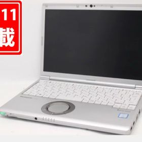 送料無料 あす楽対応 即日発送 訳有 フルHD 12.1インチ Panasonic Let's note CF-SV7R Windows11 高性能 八世代Core i5-8350U 8GB 爆速256GB-SSD カメラ 無線 Office付 Win11【ノートパソコン 中古パソコン 中古PC】（Windows10も対応可能 Win10）