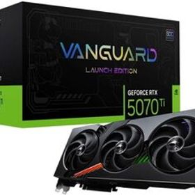 【新品】【即納】【代引き不可】 MSI GeForce RTX 5070 Ti 16G VANGUARD SOC LAUNCH EDITION グラフィックスカード VD9038 周辺機器