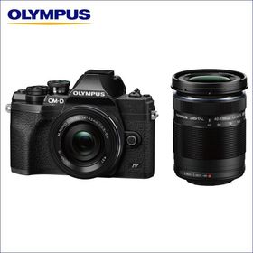 オリンパス(OLYMPUS) ミラーレス一眼 OM-D E-M10 MarkIV EZダブルズームキット ブラック