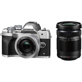 [新品]OLYMPUS オリンパス OM-D E-M10 Mark IV ダブルズームキット シルバー