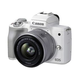 『中古』CANON(キヤノン)EOS Kiss M2 ダブルズームキット [ホワイト]
