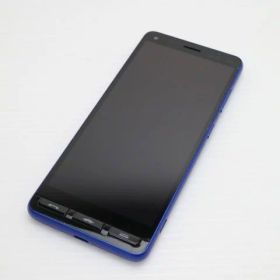 【中古】安心保証 新品同様 かんたんスマホ2＋ A201KC ブルー スマホ 白ロム 中古土日祝発送OK