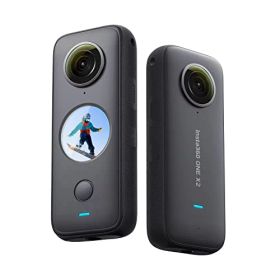 Insta360 ONE X2 通常版-インスタ360 360度全天球 アクションカメラ LCDタッチスクリーン スポーツカメラ10m防水IPX