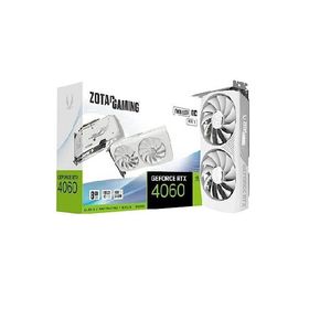 ZOTAC (ゾタック) Gaming GeForce RTX 4060 8GB Twin Edge OC White Edition DLSS 3 8GB GDDR6 128ビット 17Gbps PCIE 4.0 コンパクト ゲーミンググラフィックス