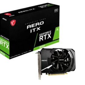 【中古】 MSI GeForce RTX 3050 AERO ITX 8G OC グラフィックスボード VD7990