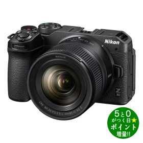 ニコン カメラ ミラーレス一眼カメラ レンズキット Z 30 12-28 PZ VR Nikon【転送不可】