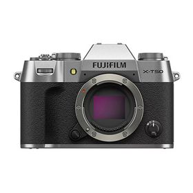 富士フイルム ミラーレス一眼カメラ FUJIFILM X-T50 シルバー ボディ X-T50-S 4020万画素 Xマウント フィルムシミュレーションダイヤル【送料無料】【KK9N0D18P】