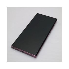 良品中古 Galaxy S22 Ultra SC-52C バーガンディ スマホ 白ロム 中古 あすつく 土日祝発送OK