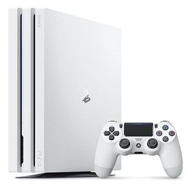 （中古)(PS4)(本体)(PlayStation4)(Pro)(グレイシャー・ホワイト)(1TB) (CUH-7000BB02) 送料無料