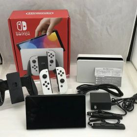 【全品ポイント10倍！要エントリー】ニンテンドウ 任天堂 Nintendo Switch (有機ELモデル) ホワイト 【中古】