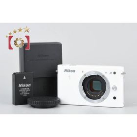 【中古】Nikon ニコン 1 J1 ホワイト ミラーレス一眼カメラ