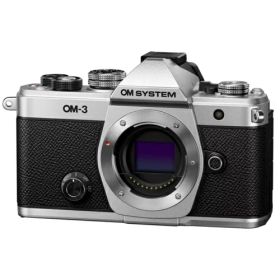 【長期保証付】OM SYSTEM OM-3 ボディ シルバー ミラーレス一眼デジタルカメラ OM3BODYSLV