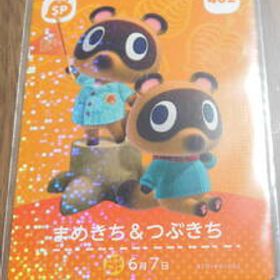 即決 新品未使用 amiiboカード 第5弾 SP 402 まめきち＆つぶきち 同梱可 アミーボカード amiibo あつまれどうぶつの森 どうぶつの森