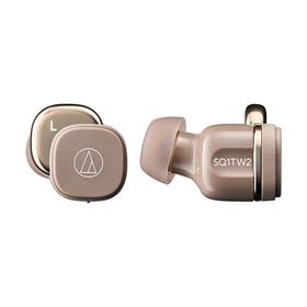 オーディオテクニカ audio-technica 完全ワイヤレス Bluetoothイヤホン (カフェラテ ベージュ系) ATH-SQ1TW2(CA)