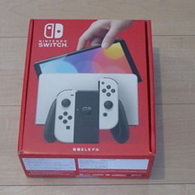 新型Nintendo Switch 有機ELモデル ホワイト（未開封新品,任天堂,HEG-S-KAAAA(JPN),64GBメモリー,7インチ有機ELディスプレイ,新スピーカー)