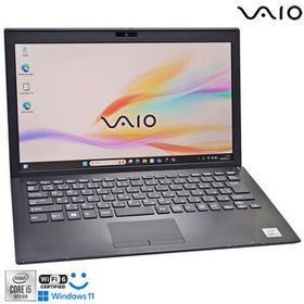 フルHD 13.3型 顔認証 Wi-Fi6 VAIO Pro PG VJPG13C11N 第10世代 Core i5 1035G1 M.2SSD256G メモリ8G USBType-C Webカメラ Windows11