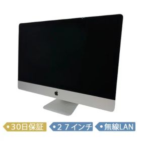 【中古】Apple iMac Retina 27" 5Kディスプレイ/Core i9 3.6GHz/メモリ 64GB/SSD 512GB/2020/27インチ/MacOS (11.7)/MXWV2J/A/デスクトップ【A】