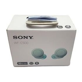 SONY◆イヤホン・ヘッドホン WF-C500 (G) [アイスグリーン]//