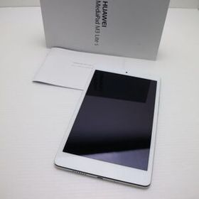 新品同様 701HW MediaPad M3 Lite s ホワイト スマホ 本体 白ロム 中古 あすつく 土日祝発送OK