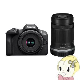 ミラーレス一眼カメラ Canon キヤノン EOS R100 ダブルズームキット EOSR100-WZK【/srm】
