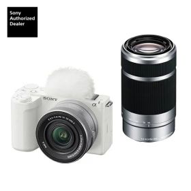 [新品]SONY ソニー VLOGCAM ZV-E10 II ダブルズームレンズキット ホワイト ZV-E10M2X W