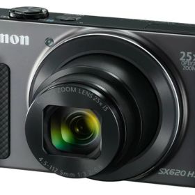 【中古】【1ヶ月保証】キヤノン Canon PowerShot SX620 HS ブラック 光学25倍ズーム PSSX620HSBK SDカード付き Wi-Fi対応