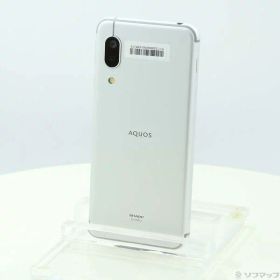 【中古】SHARP(シャープ) AQUOS sense3 lite 64GB シルバーホワイト SH-RM12 楽天 SIMフリー 【295-ud】