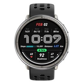 Amazfit（アマズフィット） Active2 Round ブラック シリコン SP170073-C226