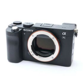 【中古】 《並品》 SONY α7C ボディ ILCE-7C ブラック 【ビューファインダーユニット上面外装カバー底板光学フィルター部品交換/各部点検済】 [ デジタルカメラ ]