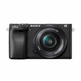 【中古】【1年保証】【美品】SONY α6400 E PZ 16-50mm F3.5-5.6 OSS ブラック [ILCE-6400L]