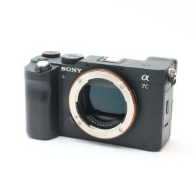 【中古】 《並品》 SONY α7C ボディ ILCE-7C ブラック 【ビューファインダーユニットファインダーカバー部品交換/各部点検済】 [ デジタルカメラ ]