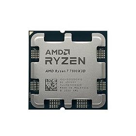 【中古】AMD Ryzen 7 7800X3D 8コア 16スレッド 120W AMD Radeon Graphics Desktop 100-100000910WOF ソケット AM5 クーラーなし