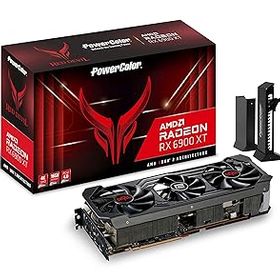 【中古】Power Color AMD Radeon RX6900XT搭載 グラフィックボード GDDR6 16GB 【国内正規代理店品】 AXRX 6900XT 16GBD6-3DHE/OC