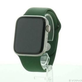 〔中古〕Apple(アップル) Apple Watch Series 6 GPS + Cellular 44mm チタニウムケース クローバースポーツバンド〔349-ud〕