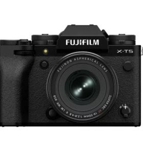 【送料無料】FUJIFILM X-T5レンズキット(XF16-50mm) ブラック ミラーレスデジタルカメラ フジフイルム【転送不可】【unable to transfer】