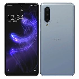 【中古】【安心保証】 AQUOS zero5G basic A002SH[64GB] SoftBank ブルー